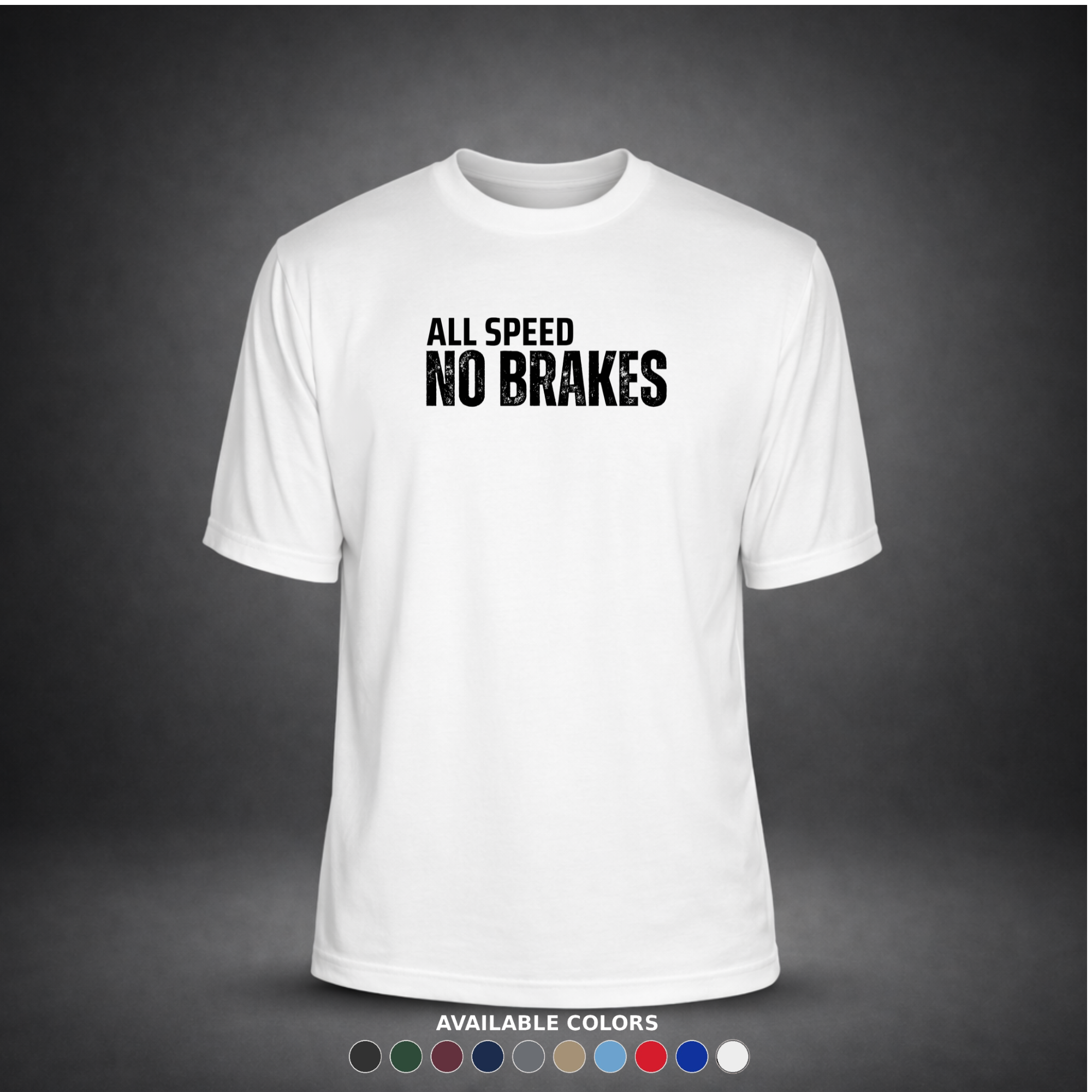 All Speed No Brakes - Moisture Wicking Unisex Pickleball Shirt 2 All Speed No Brakes - Moisture Wicking Unisex Pickleball Shirt