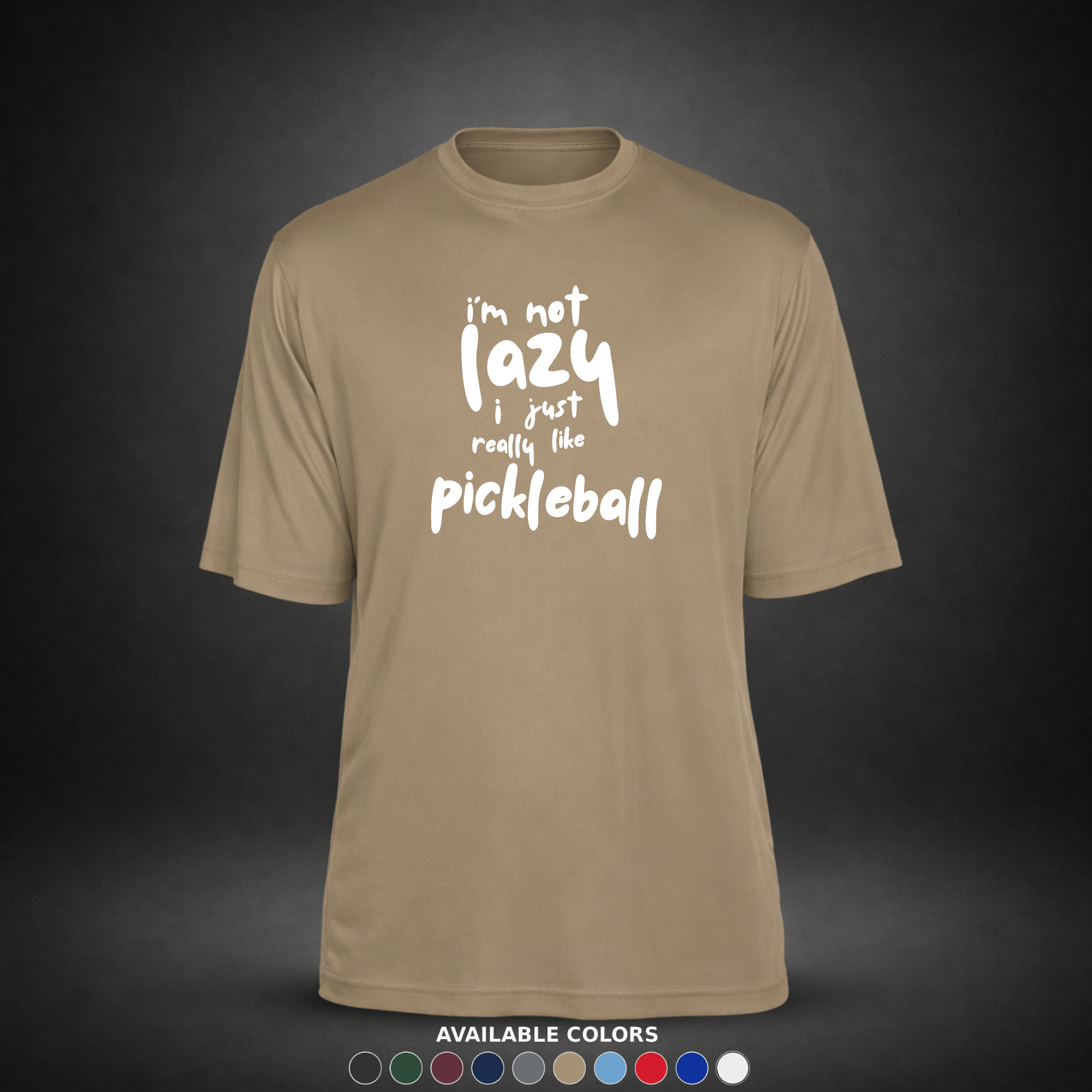 I'm Not Lazy - Unisex Softstyle Pickleball Shirt 3 I'm Not Lazy - Unisex Softstyle Pickleball Shirt