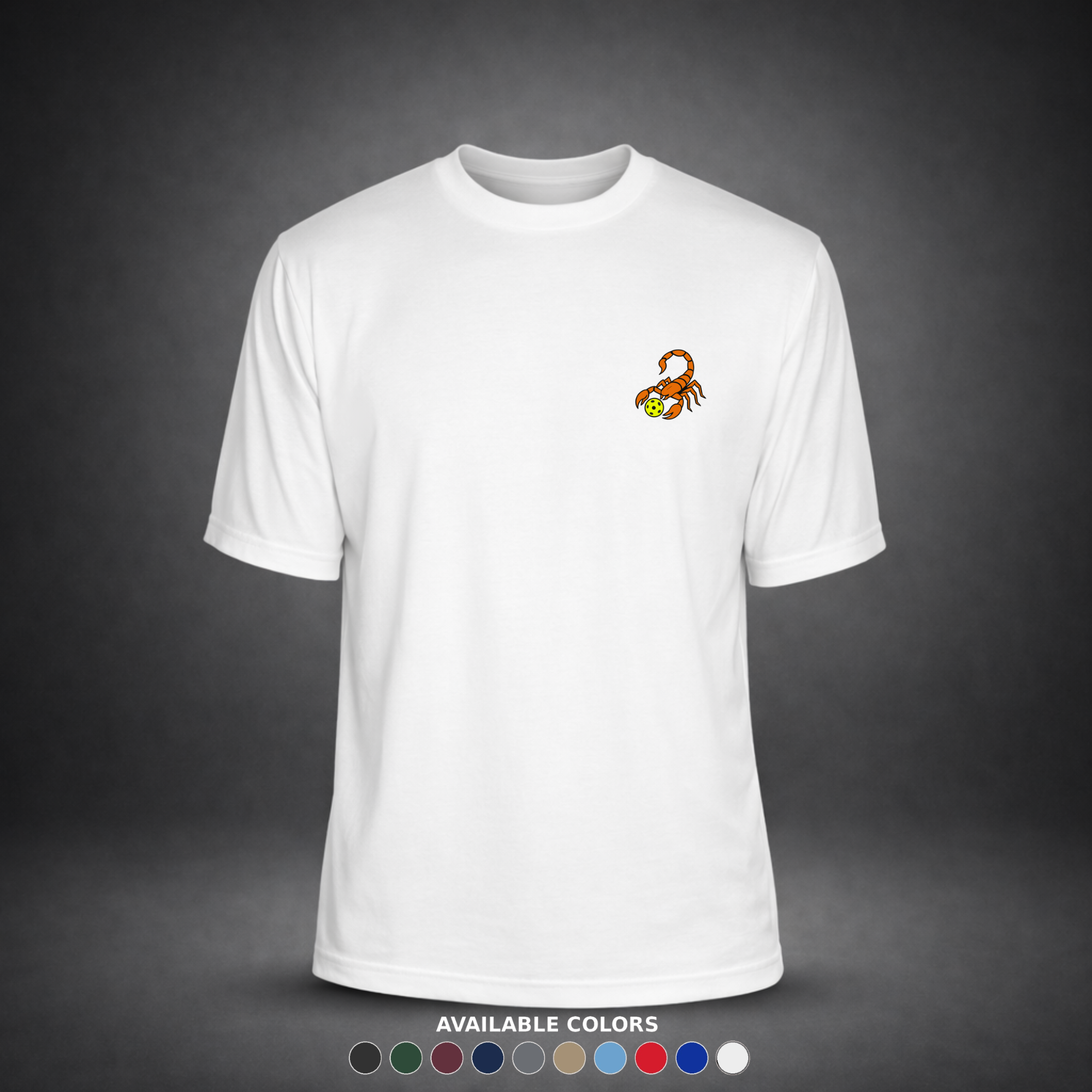 Scorpion - Moisture Wicking Unisex Pickleball Shirt 3 Scorpion - Moisture Wicking Unisex Pickleball Shirt