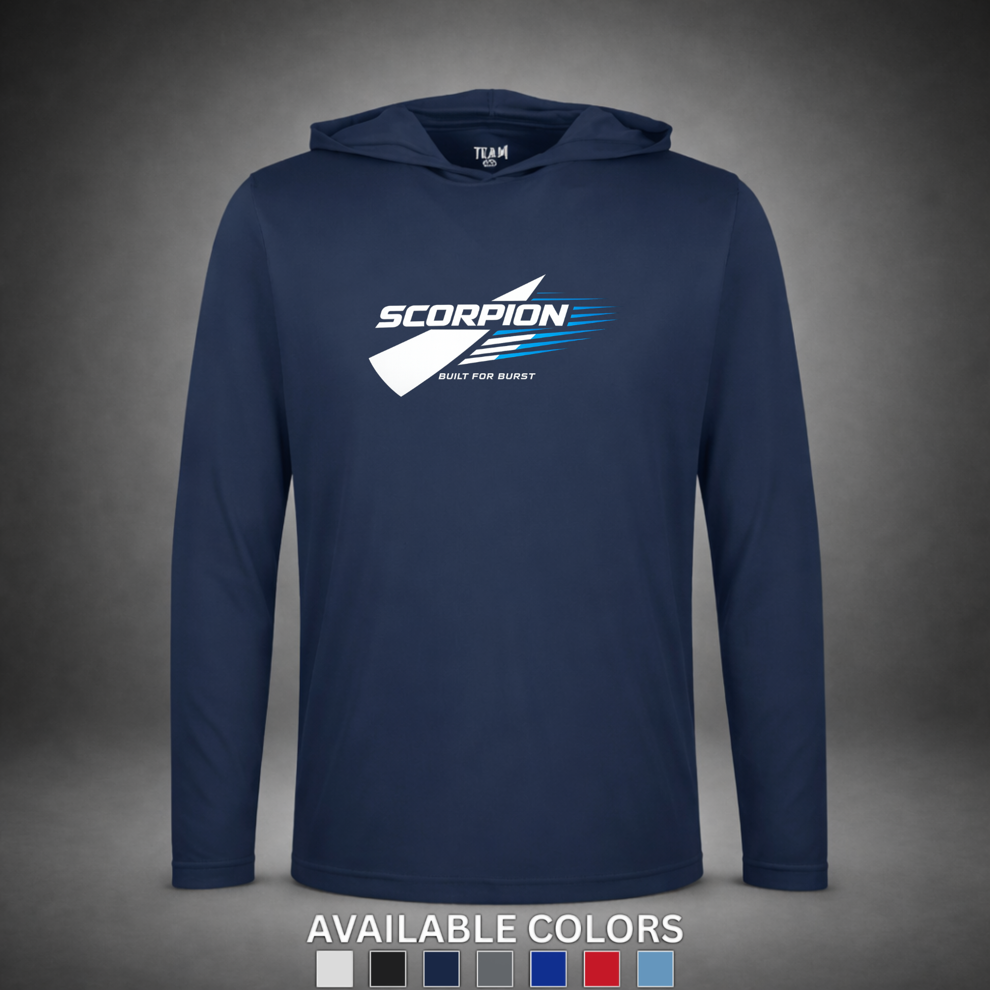 Built For Burst - Pro Moisture Wicking Hoodie 1 Built For Burst Hoodie 2